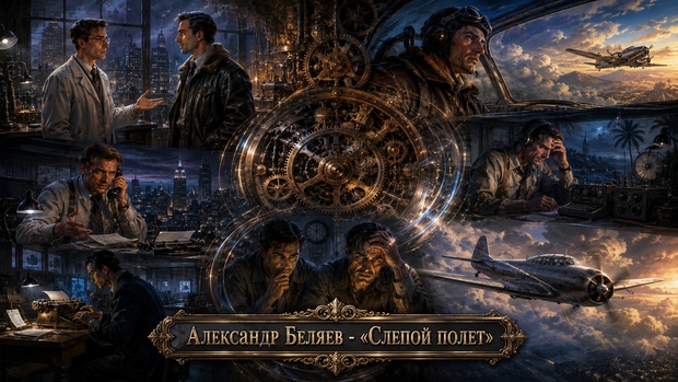 Александр Беляев «Слепой полет»