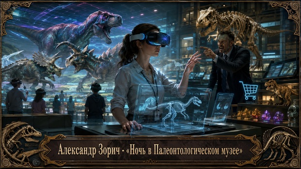 Александр Зорич «Ночь в Палеонтологическом музее»