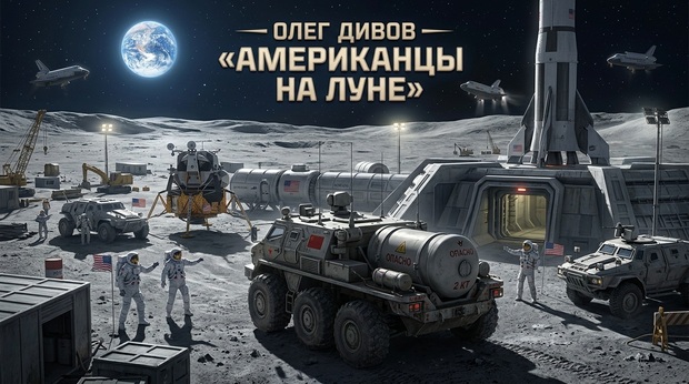 Олег Дивов «Американцы на Луне»