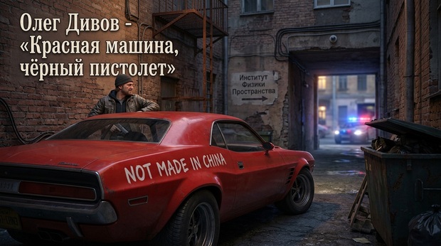 Олег Дивов «Красная машина, чёрный пистолет»